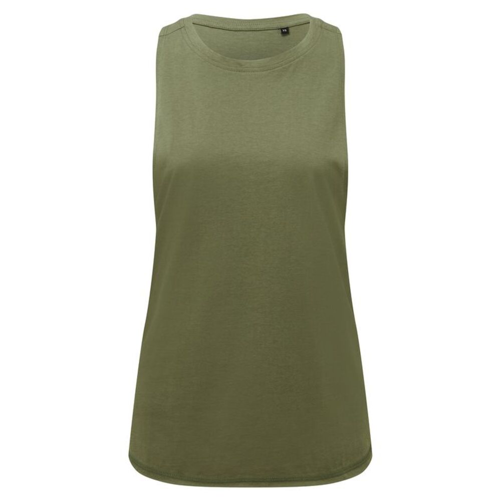 TriDri Womens/Ladies Tank Top / Olive